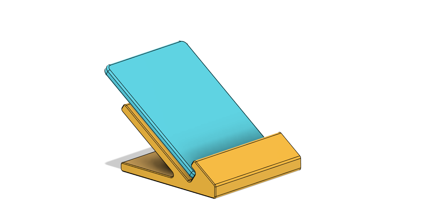 Soporte para tablet a 60 grados