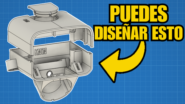 DISEÑA piezas COMPLEJAS como un PROFESIONAL (aunque estés empezando) | Fusion 360
