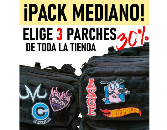 PACK 3 PARCHES ¡¡30% DESCUENTO!!