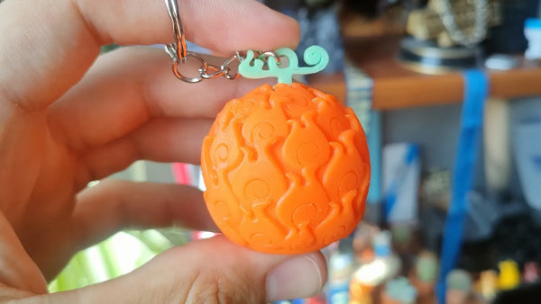Mera Mera no Mi Keychain - Multi-Part 3D Printable Devil Fruit