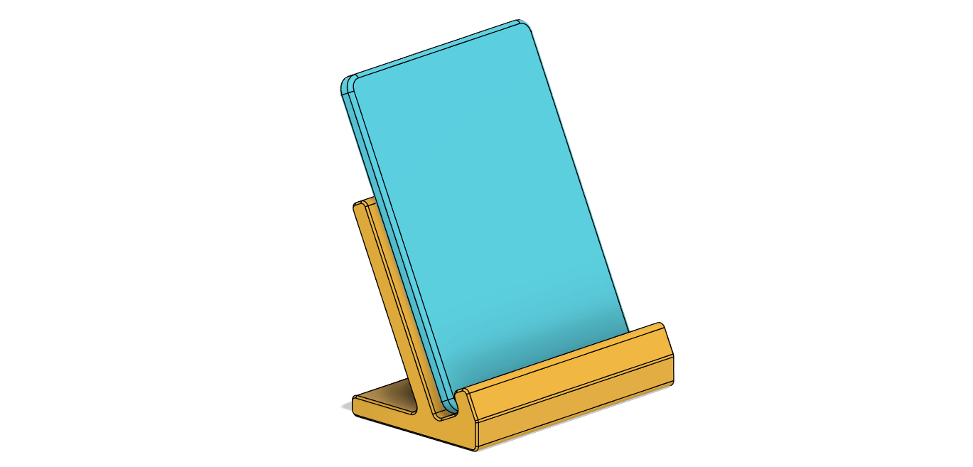 Soporte para tablet a 45 grados